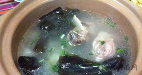 海带排骨汤的营养