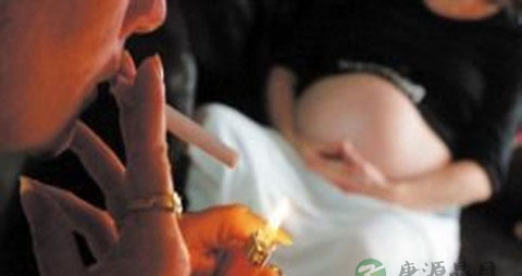 老公在我怀孕的时候抽烟怎么办