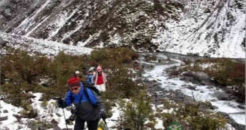 登山杖怎么用