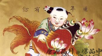 过年为什么要挂年画