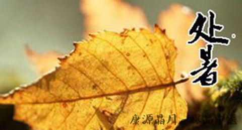 处暑是在什么季节
