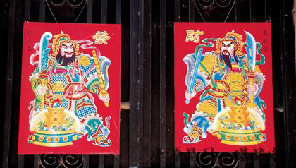 春节为什么要贴门神