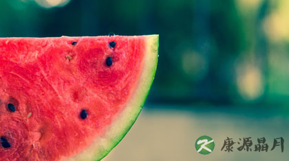 夏吃西瓜 生津止渴清热解暑