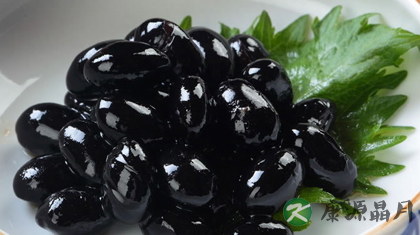 醋泡黑豆治疗白头发