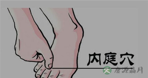 嘴角长泡按什么穴位