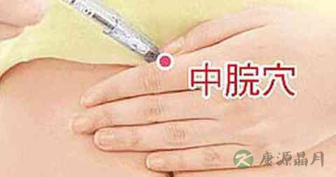 胃胀气按压什么穴位