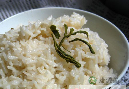 健康享用茶叶饭