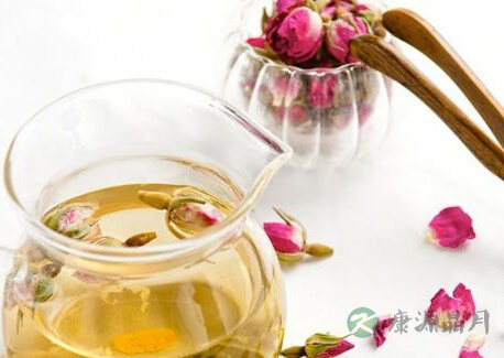 喝玫瑰花茶，让你像玫瑰一样美……