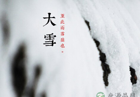 大雪节气的茶养生！