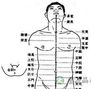 认识人体经络图有利日常保健