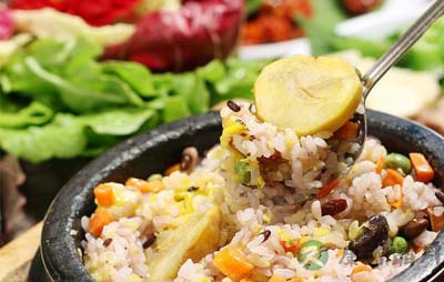 五谷有益五脏：糙米刮油脂