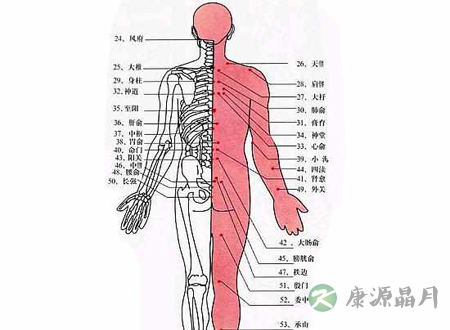 认识人体经络图有利日常保健