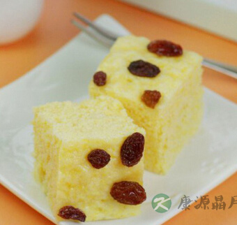 发糕的做法 6个蒸锅版发糕的做法