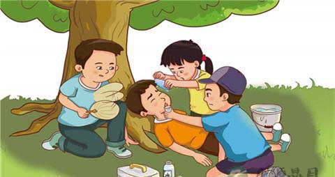 防中暑穴位按摩手法