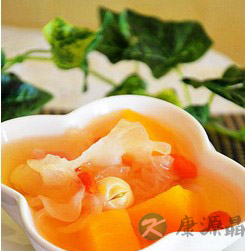 秋季干燥便秘就喝红薯银耳汤