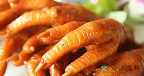 盐焗鸡爪能放多久