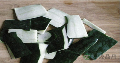 炒冬瓜皮的做法