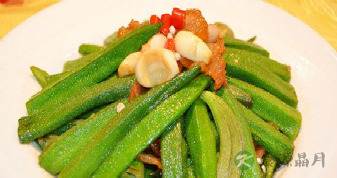 炒秋葵必须焯水吗