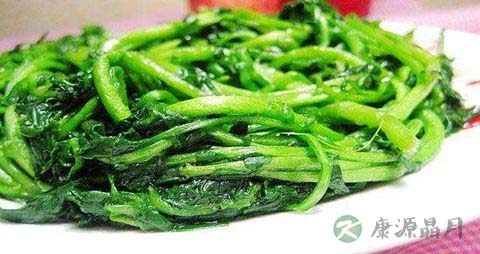 西洋菜哪个部分不能吃