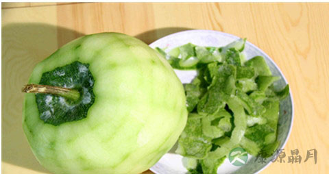 炒冬瓜皮的做法