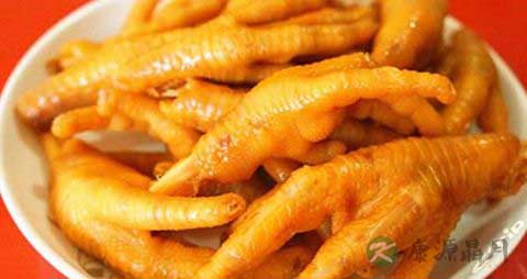 盐焗鸡爪能放多久