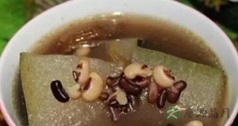 红豆冬瓜皮汤的功效