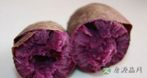 紫薯不能和什么一起吃