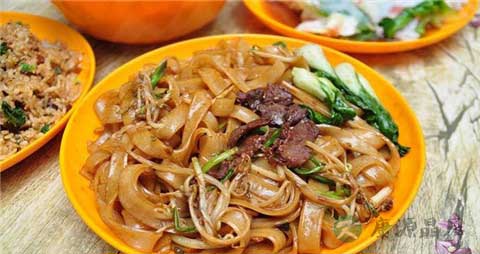 炒河粉怎么做不粘锅