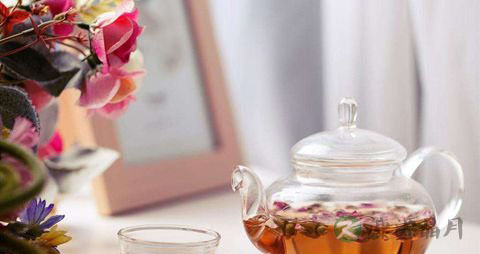 玫瑰花茶的搭配