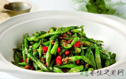 四季豆焯水后再做菜会中毒吗