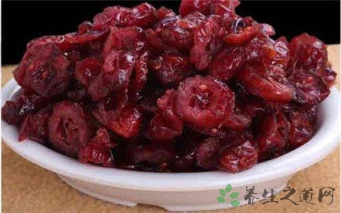 蔓越莓干的功效与作用及禁忌