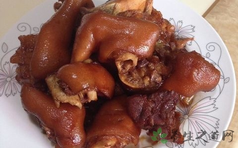 怎么卤猪蹄不开花 怎么卤猪蹄不开花