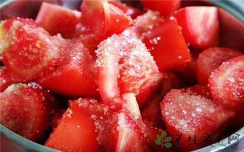 糖拌西红柿有营养吗