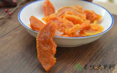 南瓜果脯的营养价值_吃南瓜果脯的好处