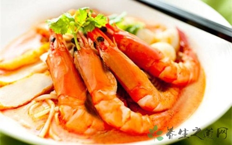 西柚能和虾一起吃吗 西柚能和虾一起吃吗