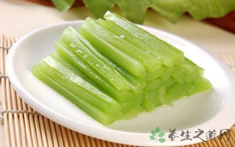 凉拌莴笋用焯水吗