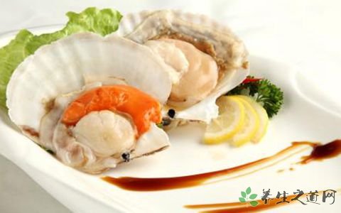扇贝什么地方不能吃