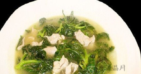 做苋菜肉片汤放什么调料