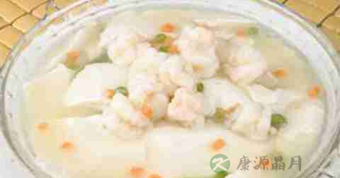 虾仁豆腐什么时候放调料