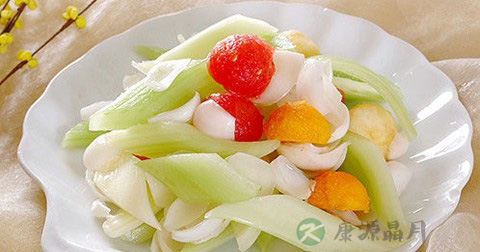 西芹百合怎么做最有营养