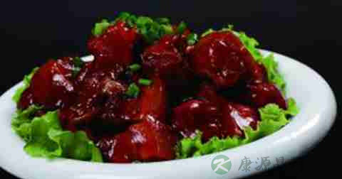 毛氏红烧肉的营养价值