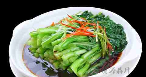 白灼菜心什么时候放调料