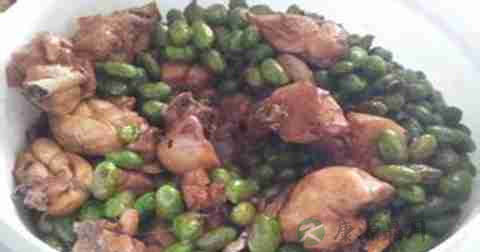 做毛豆烧鸡放什么调料