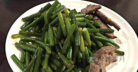 蒜苗炒牛肉怎么做最有营养