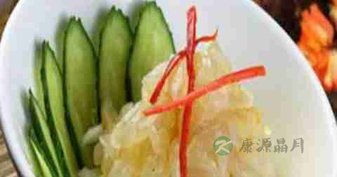 酸辣海蜇丝的营养价值