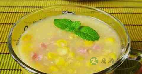 火腿玉米浓汤的营养价值