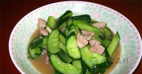 青瓜炒肉的营养价值