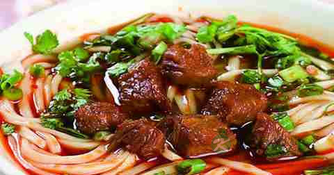 红烧牛肉面的营养价值