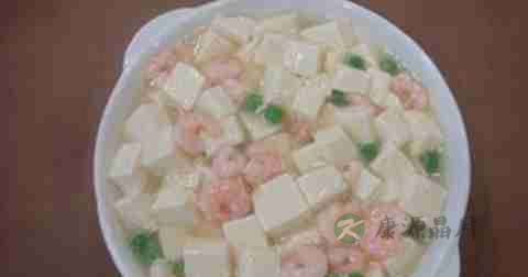 虾仁豆腐什么时候放调料
