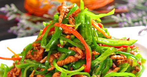 青椒肉丝怎么做最有营养